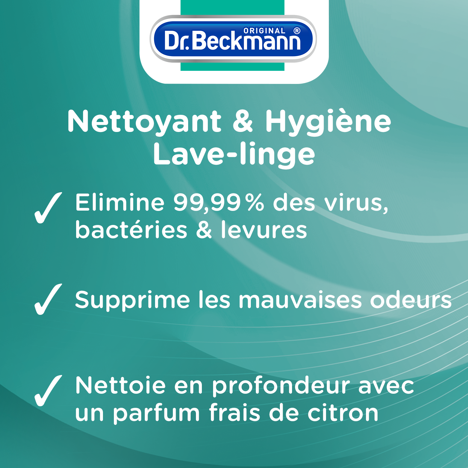Nettoyant hygiène lave-linge, Dr Beckmann (250 g)